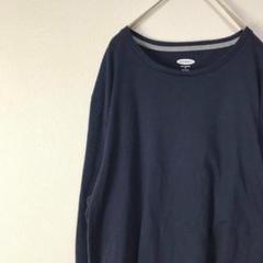 USA古着 old navy ロンT ネイビー