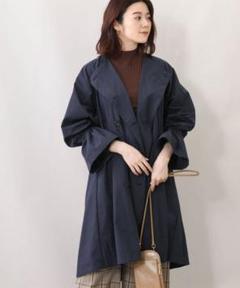2022年最新】gready brilliant コートの人気アイテム - メルカリ 直送のみ 未使用タグあり GreadyBrilliant エコウール大衿ポンチョ コート ロングコート