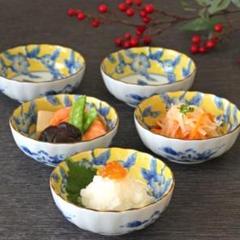 彩磁桜花文平皿 五枚組 (未使用 新品同様) 桜 花びら皿 | 畑萬陶苑 ONLINE SHOP