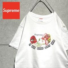 supreme シュプリーム USA製 ロゴプリント Tシャツ