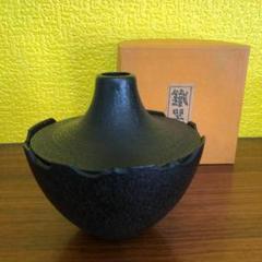 花瓶　南部鉄器工房　釜定製　フラワーベース　置物　飾物インテリア
花瓶花器二枚蓋 2025年最新】釜定工房の人気アイテム - メルカリ
