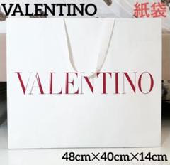 ラスト1点】VALENTINO 紙袋 48cm✕40cm✕14cm - メルカリ