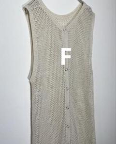 ROSEBUD 2wayサマーニットロングワンピース フリー　S M L F