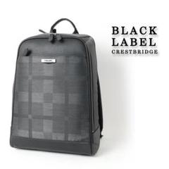 未使用に近い✨ブラックレーベルクレストブリッジ バックパック PVC レザー 2025年最新】BLACK LABEL CRESTBRIDGE メンズ リュック・バック