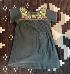⭐︎Bonpoint ボンポワン 半袖刺繍ワンピース 8ans110