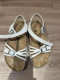 ビルケン.バリ白エナメル36 新品　定価¥13200 オンライン で 販売ファッション - BIRKENSTOCK ビルケンシュト