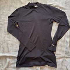 PUMA ネイビー長袖アンダーシャツ M