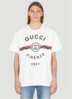 GUCCI グッチ Firenze 1921 T-Shirt 半袖Tシャツ M - メルカリ