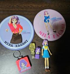 ときめきメモリアル　鏡魅羅 フィギュア　キーホルダー　缶　ときメモ