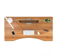 【美品】FLEXISPOT カーブ型天板 C1407 ブラウン