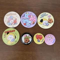 BT21 缶バッチ 7点セット