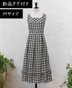 新品タグ付き】herlipto Summer Tweed Midi Dress - メルカリ