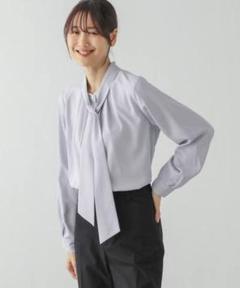 【新品タグ付き】global work オテラク2wayボウタイブラウス