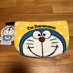 サガラ刺繍ポーチ　ドラえもん