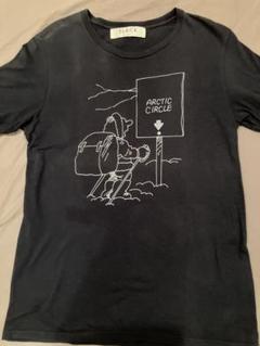 古着ヴィンテージ＊SLACK アークティックサークル Tシャツ ブラック