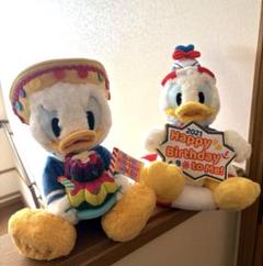 ディズニー ドナルド ぬいぐるみ 誕生日 バースデー 2020 2021