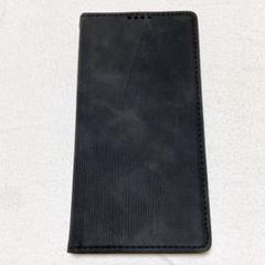♪Galaxy S22 Ultra ケース 手帳型 6.8インチ ブラック