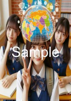 A4サイズアートポスター 1点もの 美女ポスター最高品質 C-D-５１