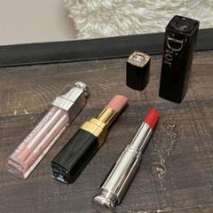 CHANEL デパコスのみ リップ 大量 14点セット まとめ売り CHANEL Dior 他 デパコスのみ リップ 10点セット まとめ売り