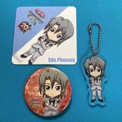 遊戯王 缶バッジアソート エド・フェニックス 2個セット GX 20th エド・フェニックス 遊戯王GX アクリルボールチェーン 缶バッジ