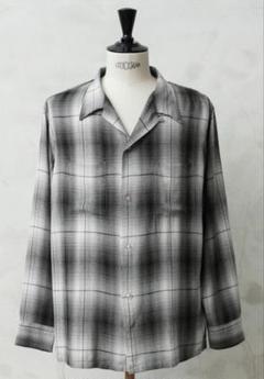 50s 60s TOWNCRAFT オンブレ レーヨン vintage 60s 50s オンブレ レーヨン シャツtowncraft チェック 40s