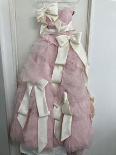 ドレス ブライダル プリンセス 結婚式ウエディング ピンク白色ー7T 083 ドレス ブライダル プリンセス 結婚式ウエディング ピンク白色ー