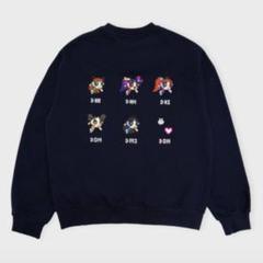 NewJeans パワーパフガールズ ジップアップパーカー ブラック L