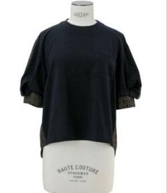 sacai Embroidery T-Shirt 半袖　ネイビーカーキ　サイズ1 sacai Embroidery T-Shirt 半袖 ネイビーカーキ サイズ1 - メルカリ