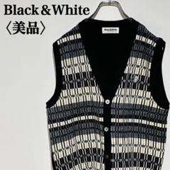 未使用　Black&White ホワイトアンドブラック　ベスト　チェック 2025年最新】Black＆White メンズ ベストの人気アイテム - メルカリ