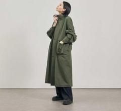 HYKE ボイル ガウンコート　ダークネイビー　Mサイズ HYKE ボイル ガウンコートダークネイビーMサイズ