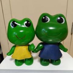 コルゲンコーワ ケロちゃん 起き上がりこぼし 起き上がり小法師 起き上がりカエル 起き上がりこぼし起き上がり小坊師10cm昭和レトロ古い蛙ケロ