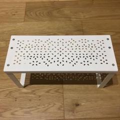 イケア ラック ホワイト