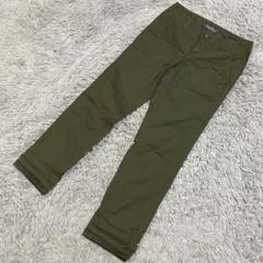 EddieBauer エディーバウワー チノパン　ワークパンツ　ミリタリーカーキ