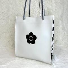 MARY QUANT AZUL BY MOUSSYショッパーバッグ ホワイト