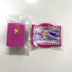 アイカツガチャガチャ　オルゴール、ラバーコースターセット　Ａ賞B賞セット