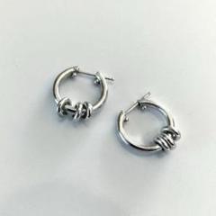 ritookaシルバー925 16mm ヤマト着用　登坂　スピネリ　ピアス MIRÓ ダイヤモンド シリンダー ピアス