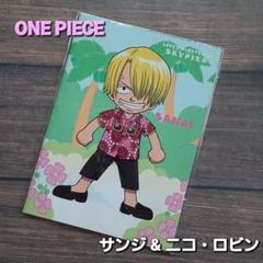 初期ONE PIECE【ミニノート】旧アニメ 当時物『サンジ&ニコ