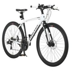 【本物保証】 【未使用】カノーバー ホワイト★F-522 シマノ21段変速 700C クロノス - 自転車本体