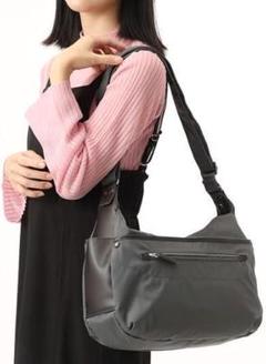 特価❕イザック❤️ショルダーバッグ ナイロンタフタ×リサイクルレザー デイリー