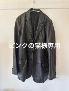 再入荷のおすすめ最新情報 希少】Yohji Yamamoto THE MEN 4.1 レザージャケット - メルカリ ジャケット・アウター