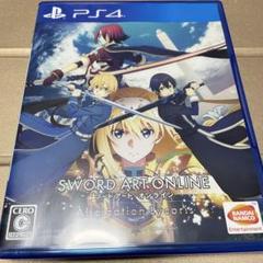 PS4 ソードアートオンライン アリシゼーション リコリス　ソフト　ゲーム