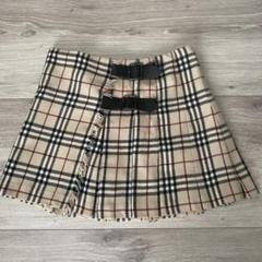 ⭐︎美品⭐︎BURBERRY BLUELABEL ウール プリーツ キュロット 38
