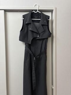 3WAYイレギュラーベストSETワンピース(1 DARK GREY