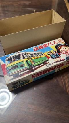 ブリキのおもちゃ　 幼稚園バス　コミックレッカー車 昭和レトロ ブリキのおもちゃ 幼稚園バス コミックレッカー車 昭和レトロ