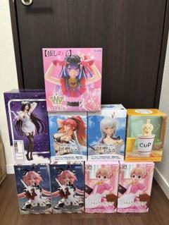 プライズフィギュア　まとめ売り　9点セット オーバーロード　推しの子　化物語他 プライズフィギュア まとめ売り 9点セット オーバーロード 推し