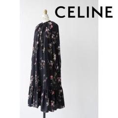 CELINE セリーヌ エディ期 シルク 花柄 ワンピース CELINE セリーヌ エディ期 シルク 花柄 ワンピース - メルカリ