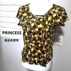 新品 未使用 PRINCESS プリンセス Tシャツ 迷彩 半袖 レディース Ｍ