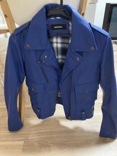 美品/希少✨DIESEL ライダースジャケット　羊革　切替え　ダブルジップ　XL タグ付き DIESEL L-KRAMPIS ディーゼル ハードダメージ加工