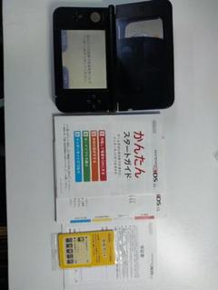 New 3DS LL ブラック・ブルー 画面割れ ジャンク品