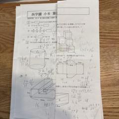 本日のみ値下げ❗祝❕合格出品❗ほぼ無記入☆　浜学園　【最新版】小６　算数　セット 浜学園小6 灘中合格特訓 算数フルセット